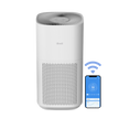 White Core 600S smart HEPA air purifier, top fan and perforated front grille